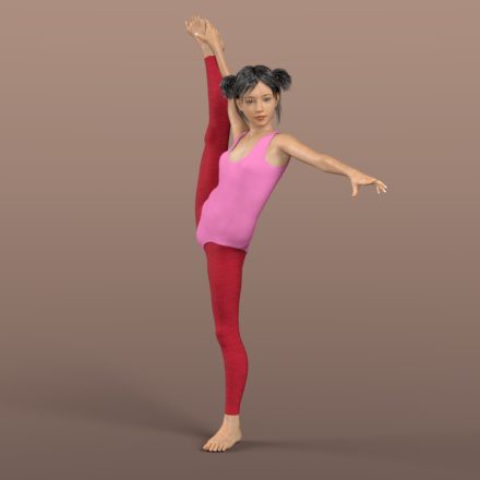 Yurika Morph + 20 Gym Poses For G8 and G8.1 Female