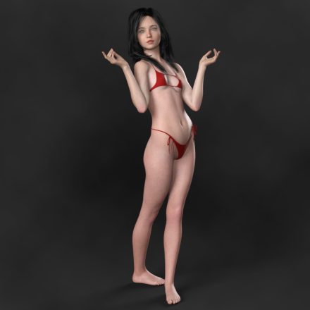 Eliska V4 And High Quality Textures For G8 Female