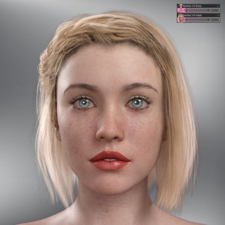 Martina V4 High Quality Textures For G8 Female