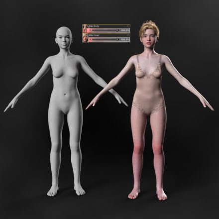 Mila Morph for Genesis 9