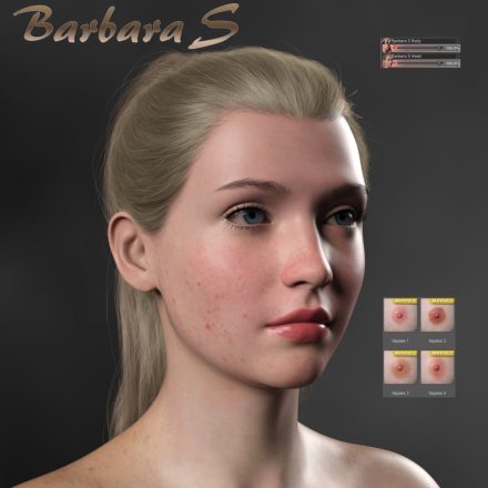 Barbara S Variable Pro Textures for Genesis 9