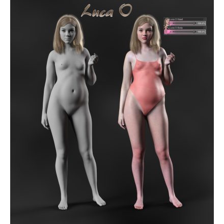 Luca O Morph for Genesis 9 +20 Poses