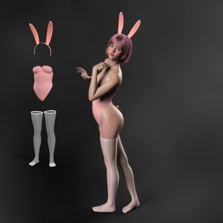 HX Bunny Suit for Genesis 8 and 9