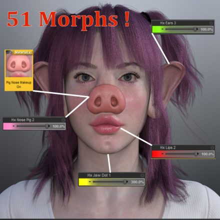 HX Special Morphs 2 for Genesis 9 Female