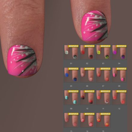 HX Nails for Genesis 9