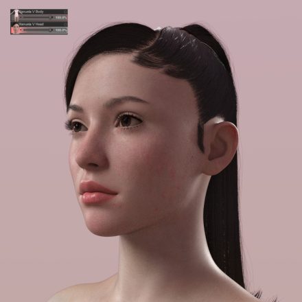 Manuela V Morph for Genesis 9